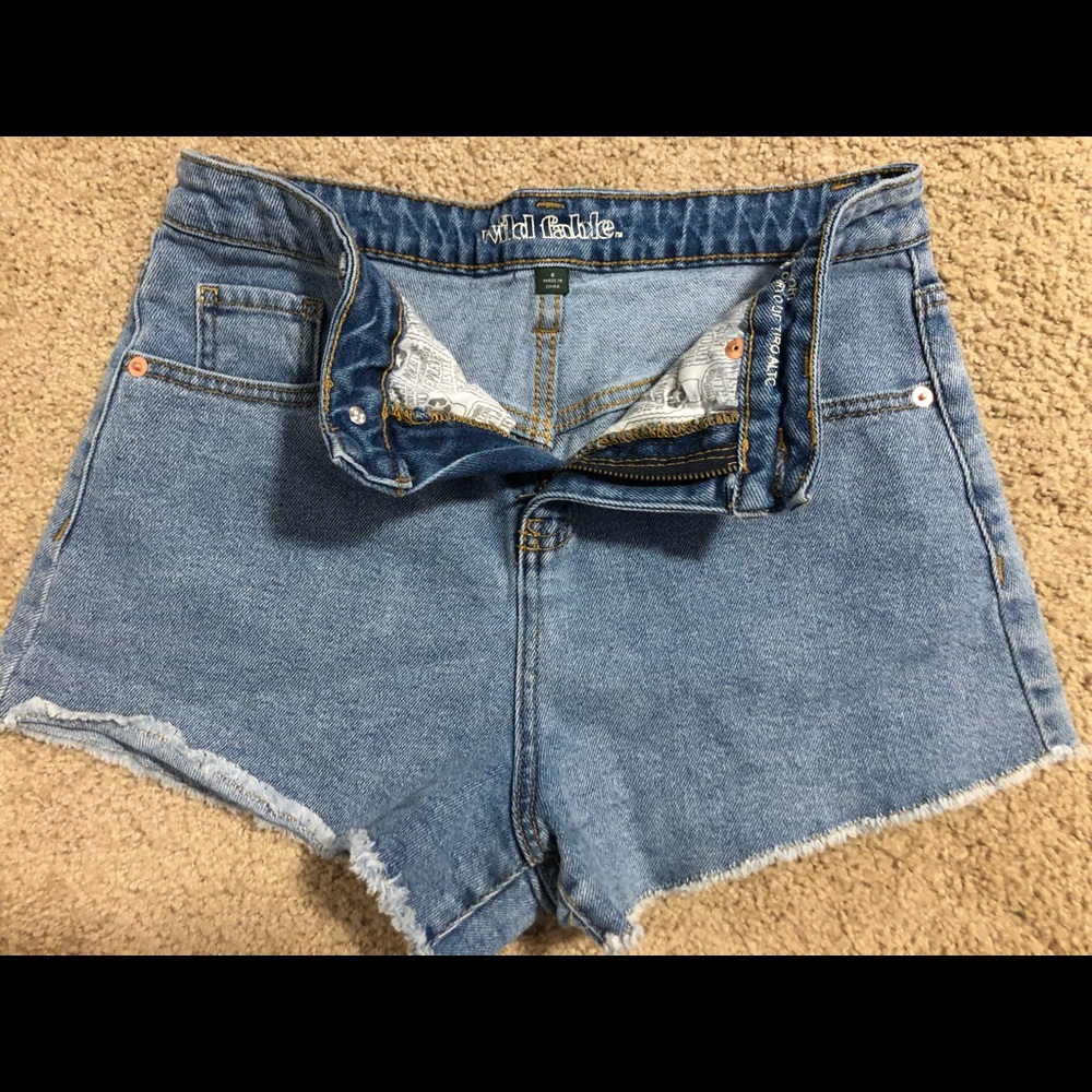 Jean shorts
